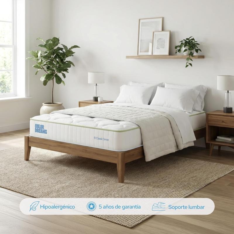 Colchón Classic Foam Color Dreams | Memory Foam | 18cm | En Caja