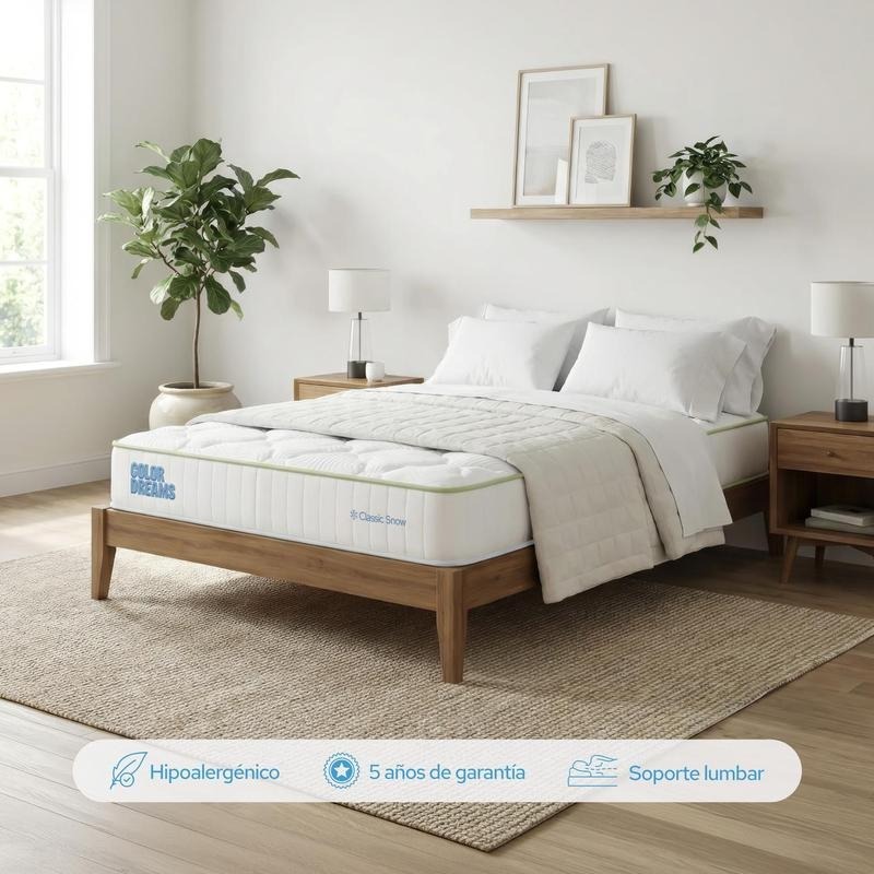 Colchón Classic Foam Color Dreams | Memory Foam | 18cm | En Caja