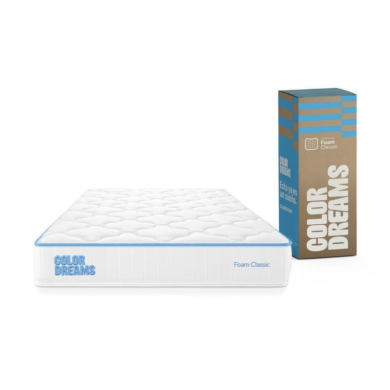 Colchón Classic Foam Color Dreams | Memory Foam | 18cm | En Caja