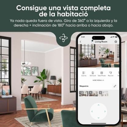Wyze Cam OG - Cámara Inteligente 1080p Con Grabación 24/7 en microSD, Monitoreo De Mascotas Y Compatible Con Alexa/Google Assistant