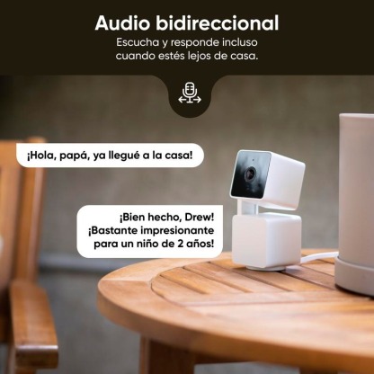 Wyze Cam OG - Cámara Inteligente 1080p Con Grabación 24/7 en microSD, Monitoreo De Mascotas Y Compatible Con Alexa/Google Assistant
