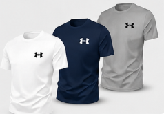 Camiseta para hombre Under Armour HeatGear Tech Twist (Paquete de 4)