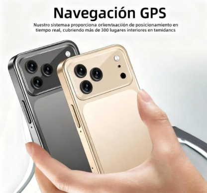 Teléfono Inteligente Mini de 3.0 Pulgadas, Doble Tarjeta SIM, 3G, Android 14, 3GB de RAM, 64GB de Almacenamiento, Dispositivo Portátil con GPS, Bluetooth y WiFi