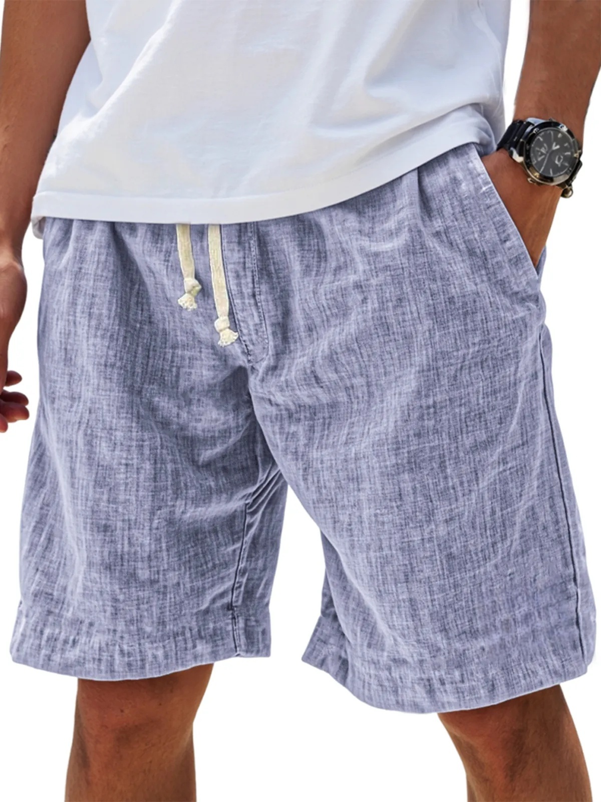 Men Can’t Get Enough of These Cozy Linen Shorts