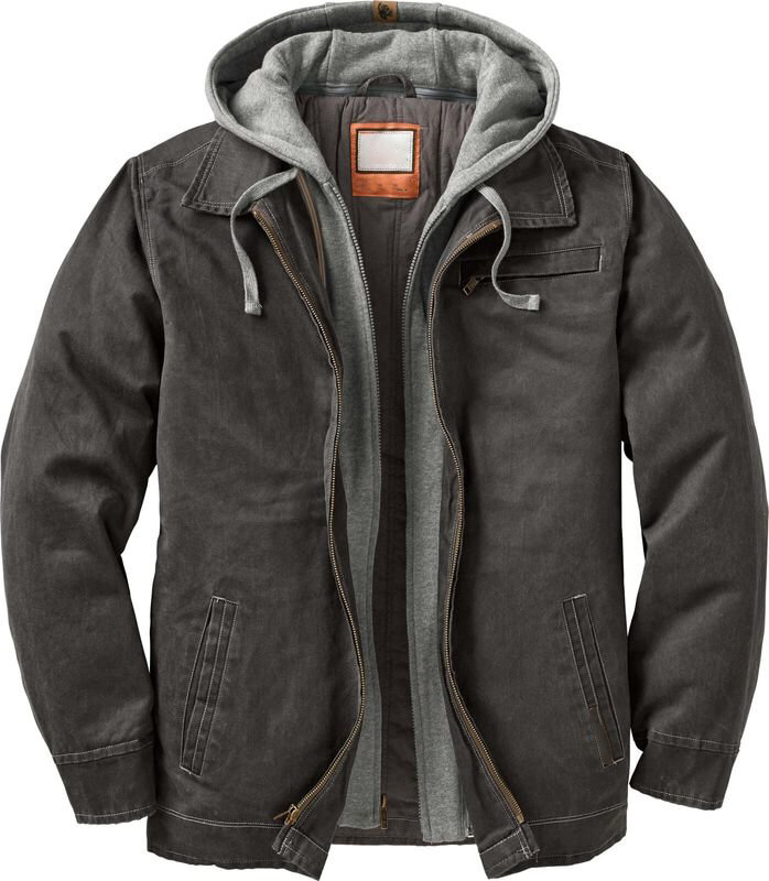 Men's Waxed Cotton Casual Coat