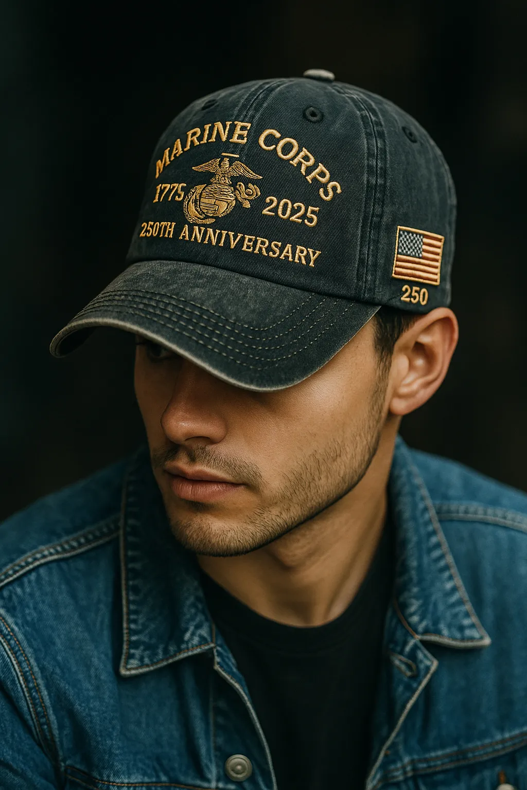 🔥 LAST DAY 50% OFF – USMC 250th Anniversary Vintage Cap