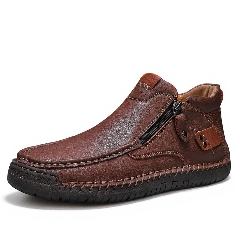 ⏰Last Day! 70% OFF🔥Men's Handmade Genuine Leather Orthopedic Walking Boots
