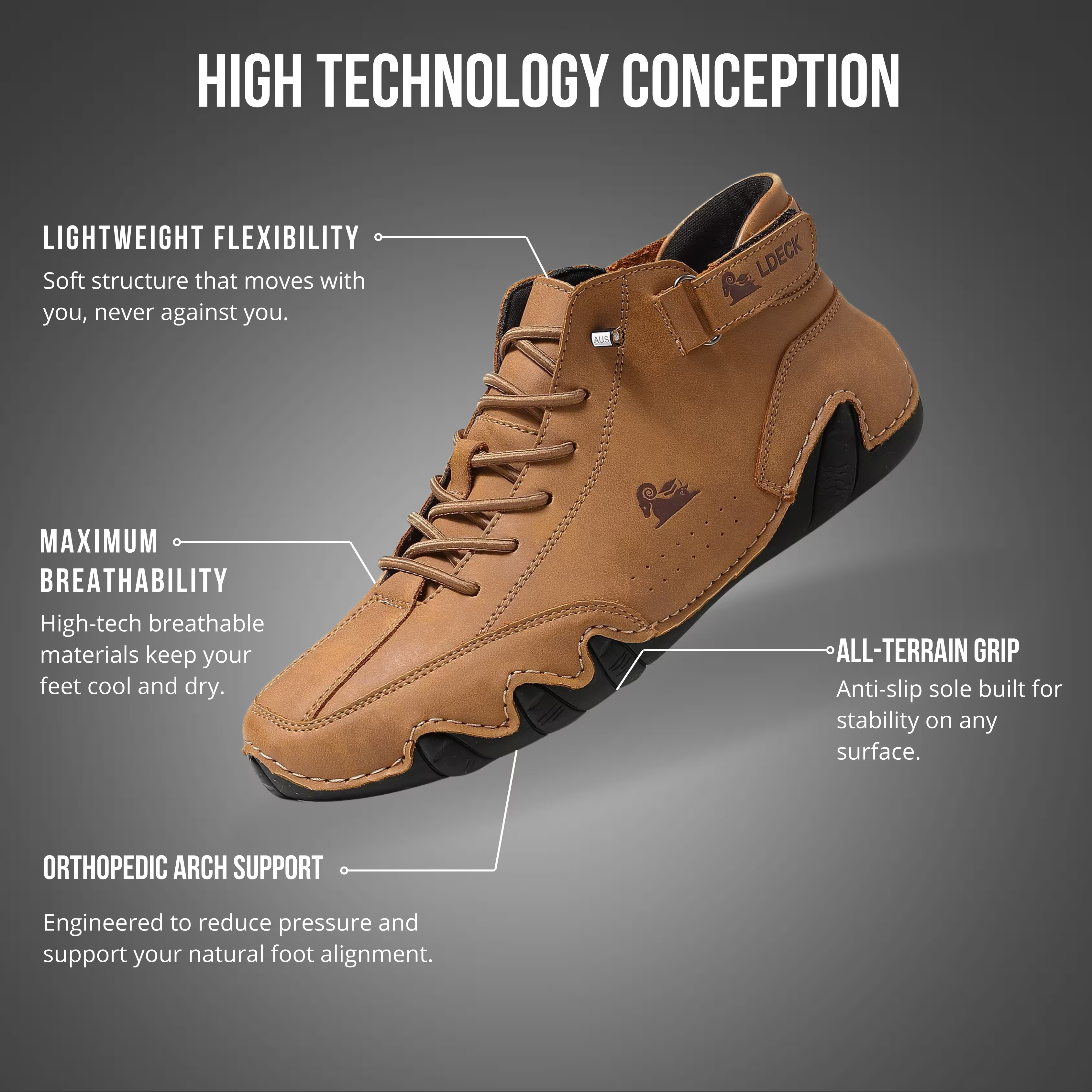 Breeze - Waterproof and breathable orthopedic shoes