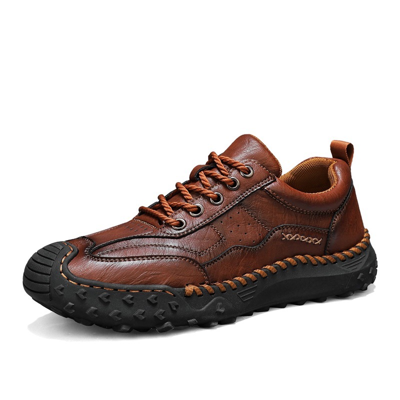 ⏰ 50% off -Men's handmade genuine leather non-slip orthopedic shoes