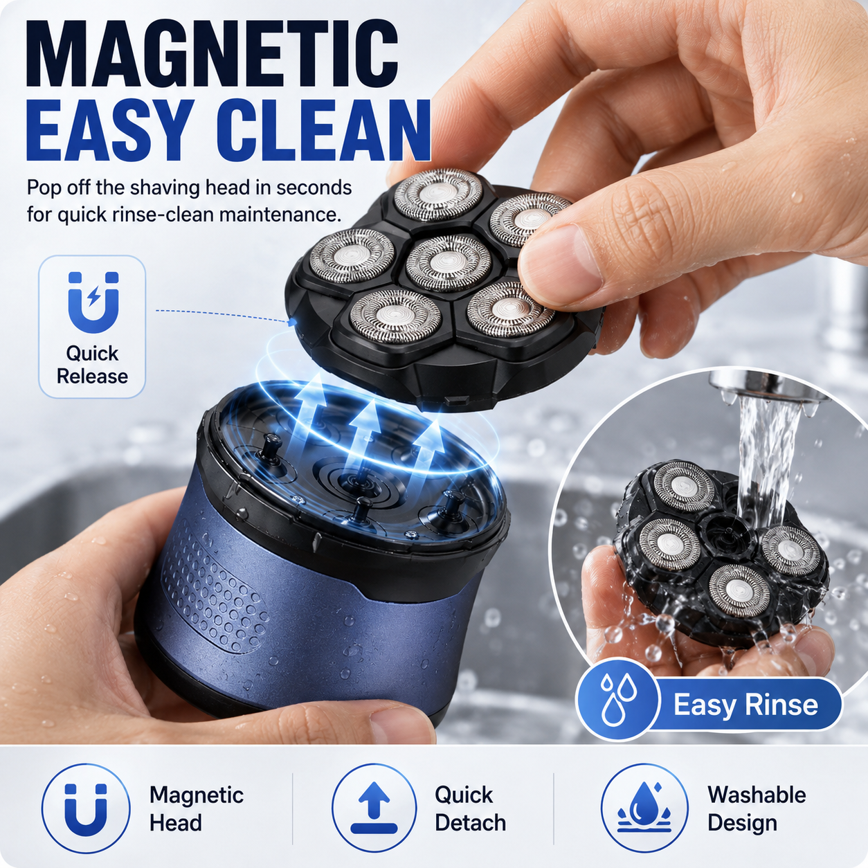 Magnetic Quick Clean System