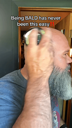 7D Magnetic Head Shaver Action Showcase