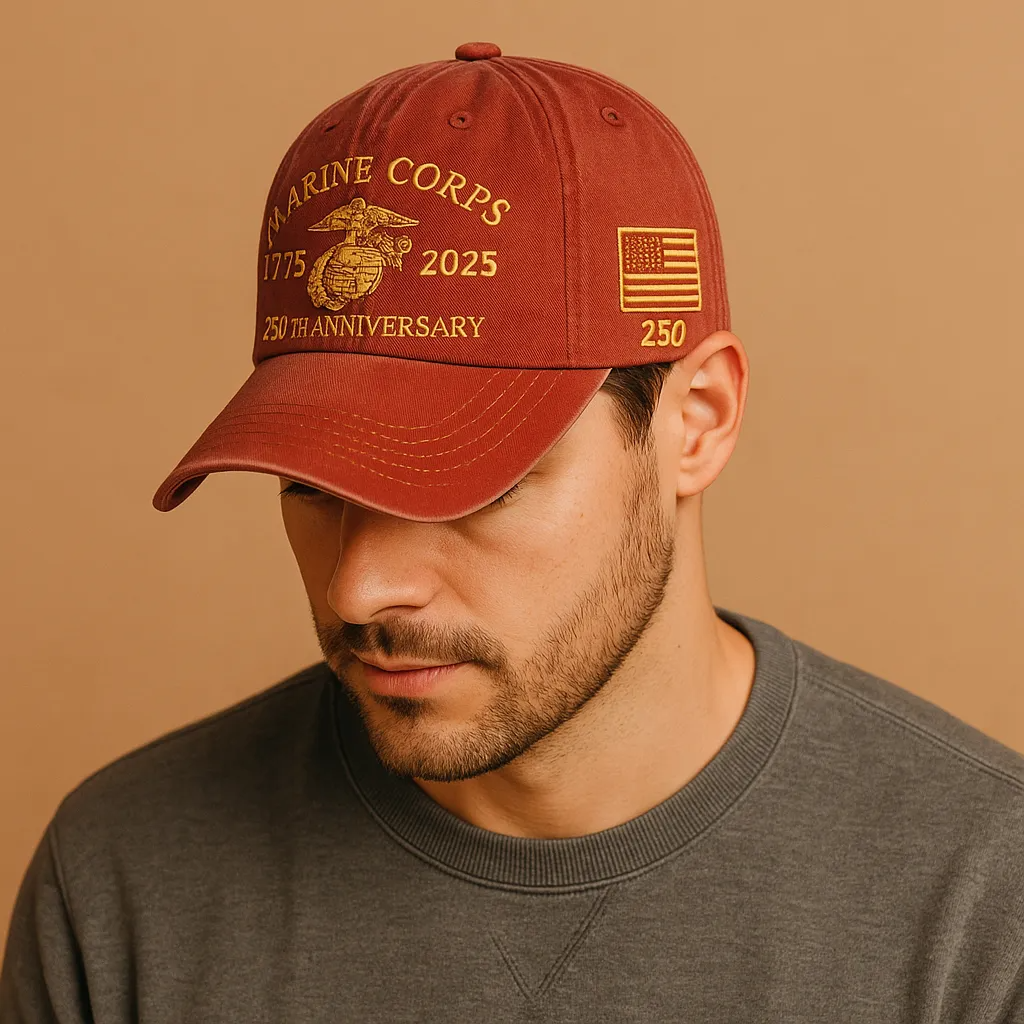 USMC 250th Anniversary Commemorative Cap-Honor the Few. The Proud. The Marines.