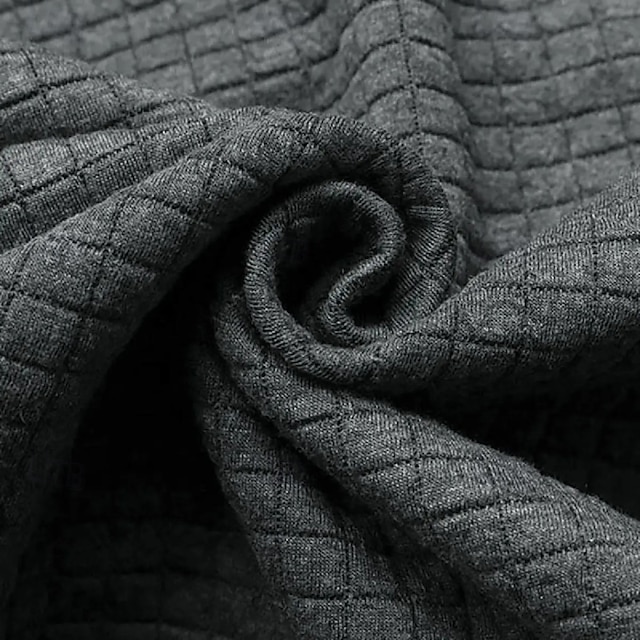 Men's Hoodie Waffle Hoodies Pullover Hoodie Hooded Plain Textured Sports