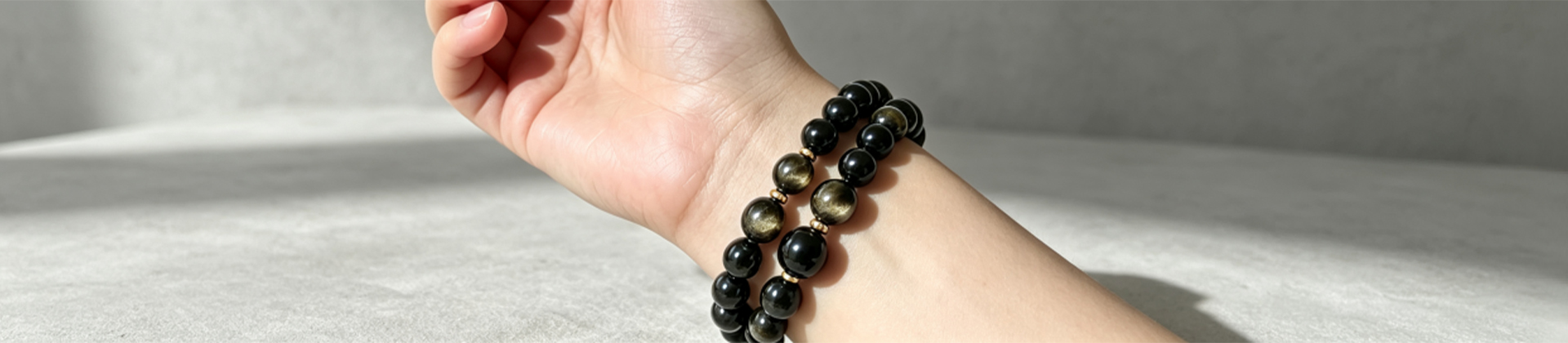 Black Obsidian Bracelets