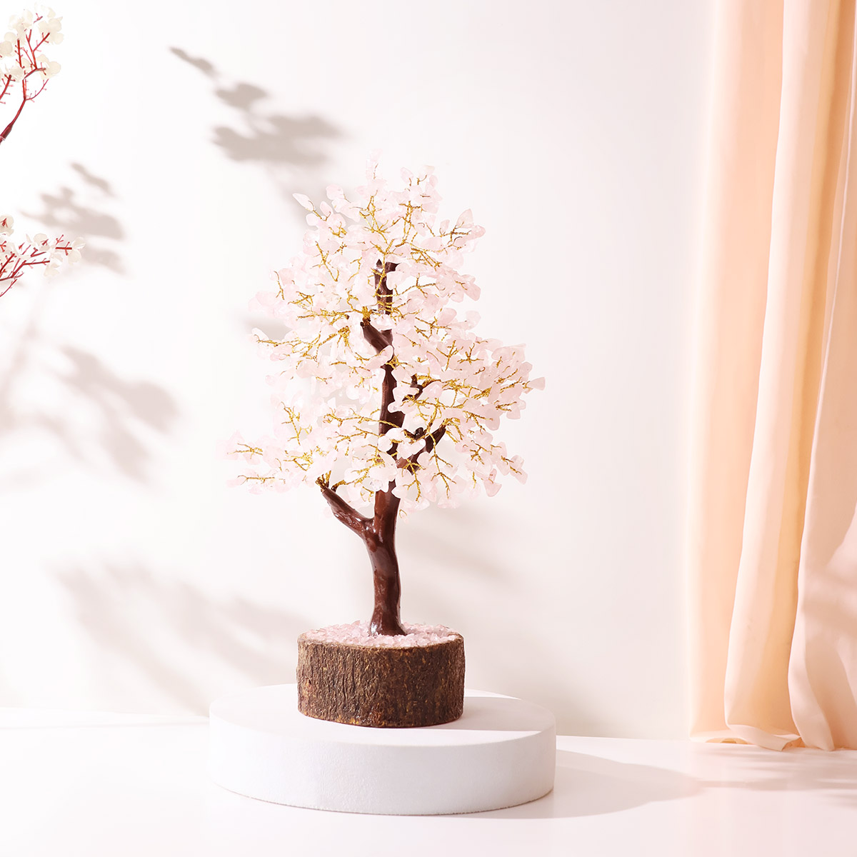 Rose Quartz M-Seal Tree