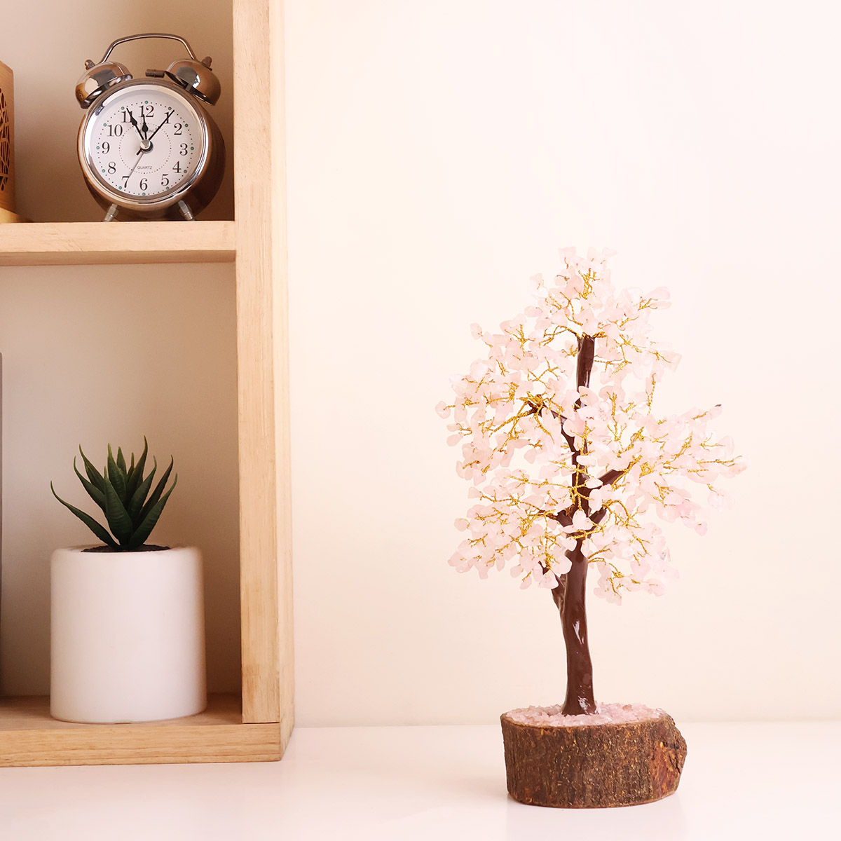 Rose Quartz M-Seal Tree