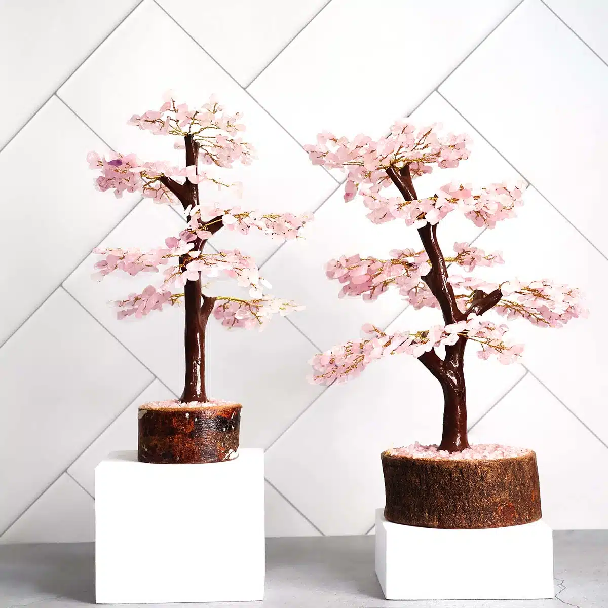 Rose Quartz M-Seal Tree