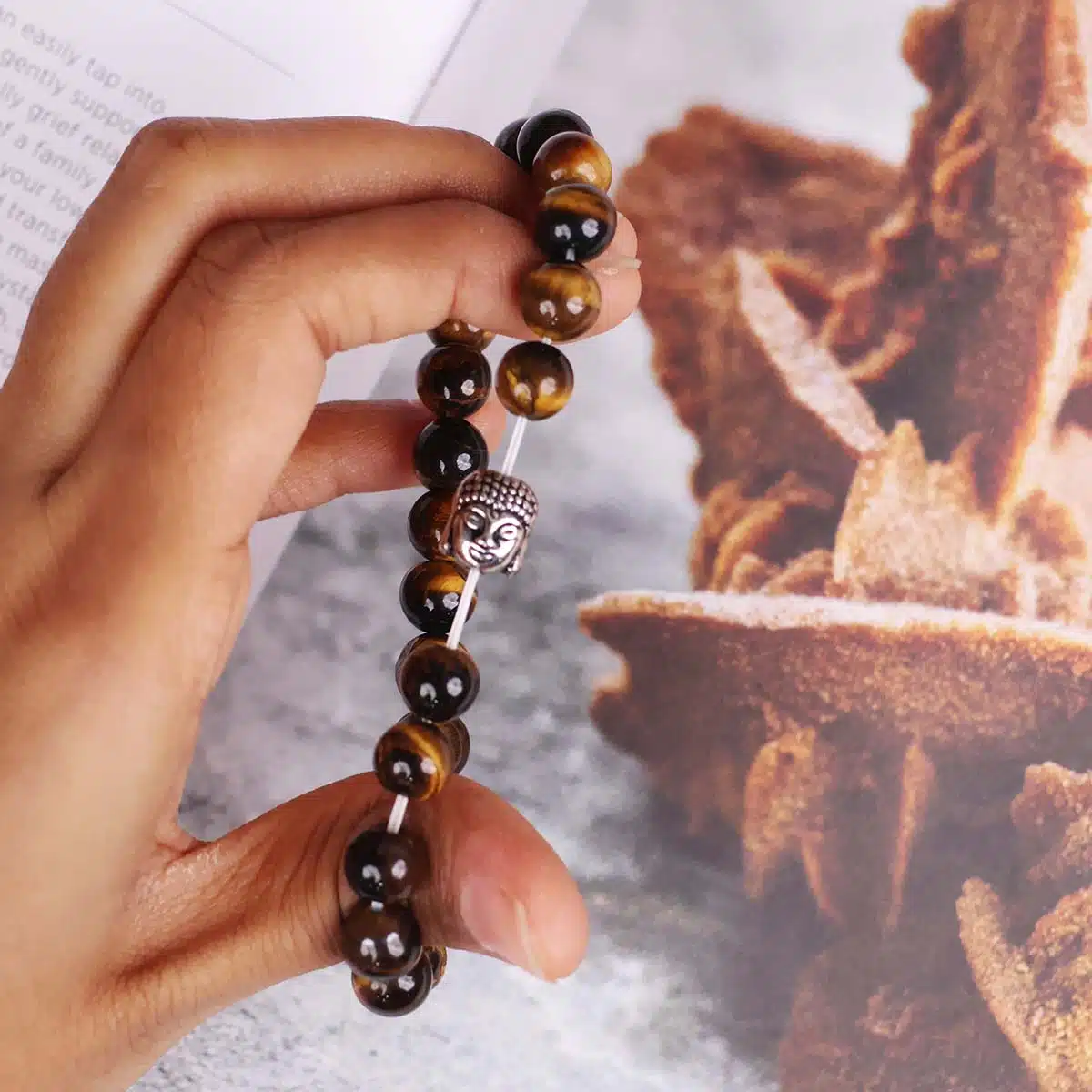 Tiger Eye Buddha Bracelet