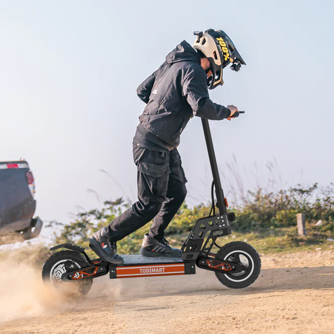 TODIMART S9 Trottinette électrique tout-terrain  Prix soldé