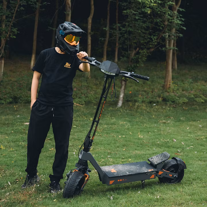 KuKirin G4 Trottinette Électrique Tout-Terrain avec Moteur 2000W, Batterie 20Ah, Autonomie maximale de 75KM,Pneus 11 Pouces, Double Suspension