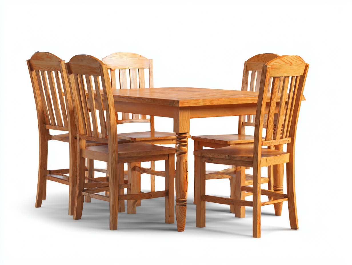 Garten Essgarnituren Massivholz 150x90x75 cm Braun - Klassisches Esszimmer Set-Zivoadwell