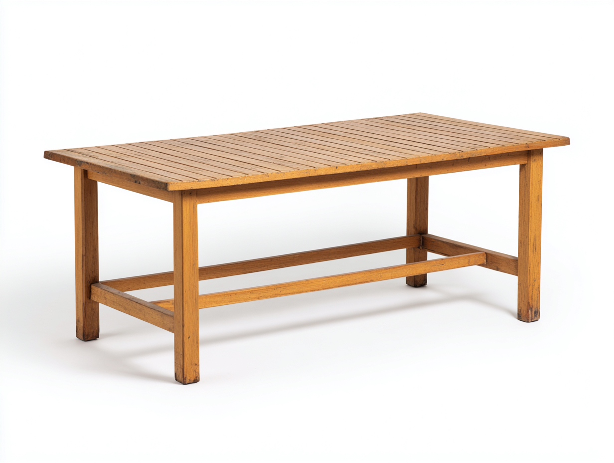Gartentisch aus Holz 180x90x75 cm - braun - klassischer Outdoor-Stil-Zivoadwell