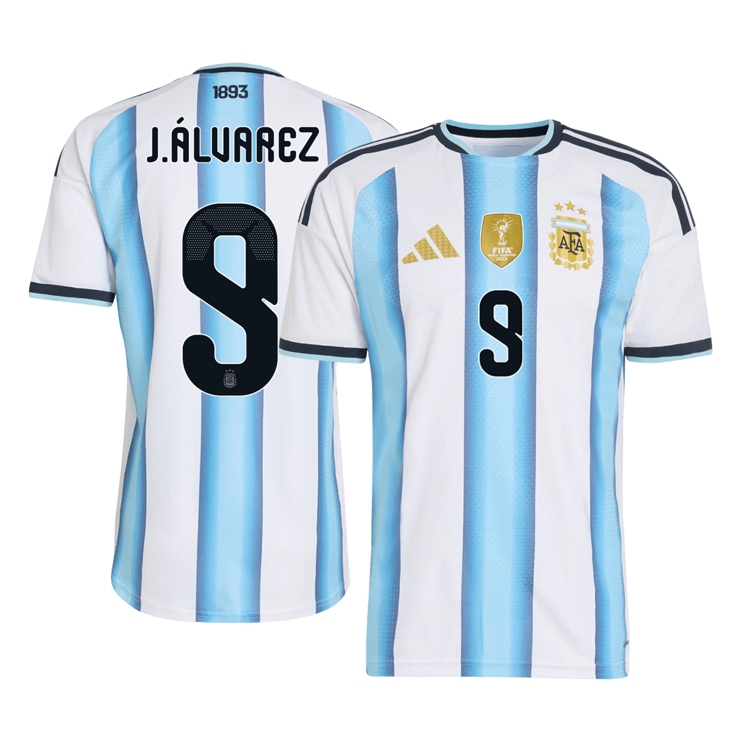 Argentina Hjemmedrakt VM 2026 – J.ÁLVAREZ #9 (Spillerversjon)