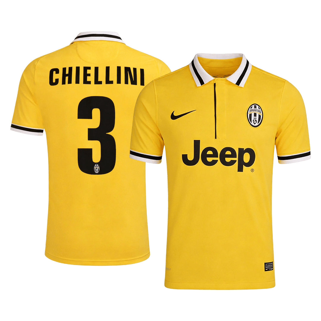 Juventus Retro Bortedrakt 2013/14 – CHIELLINI #3