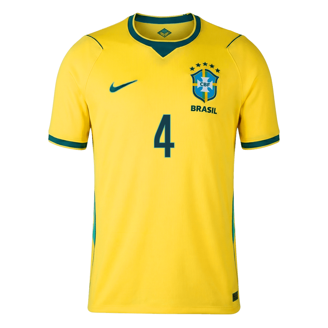 Brasil Hjemmedrakt VM 2026 – MARQUINHOS #4 – bilde 5