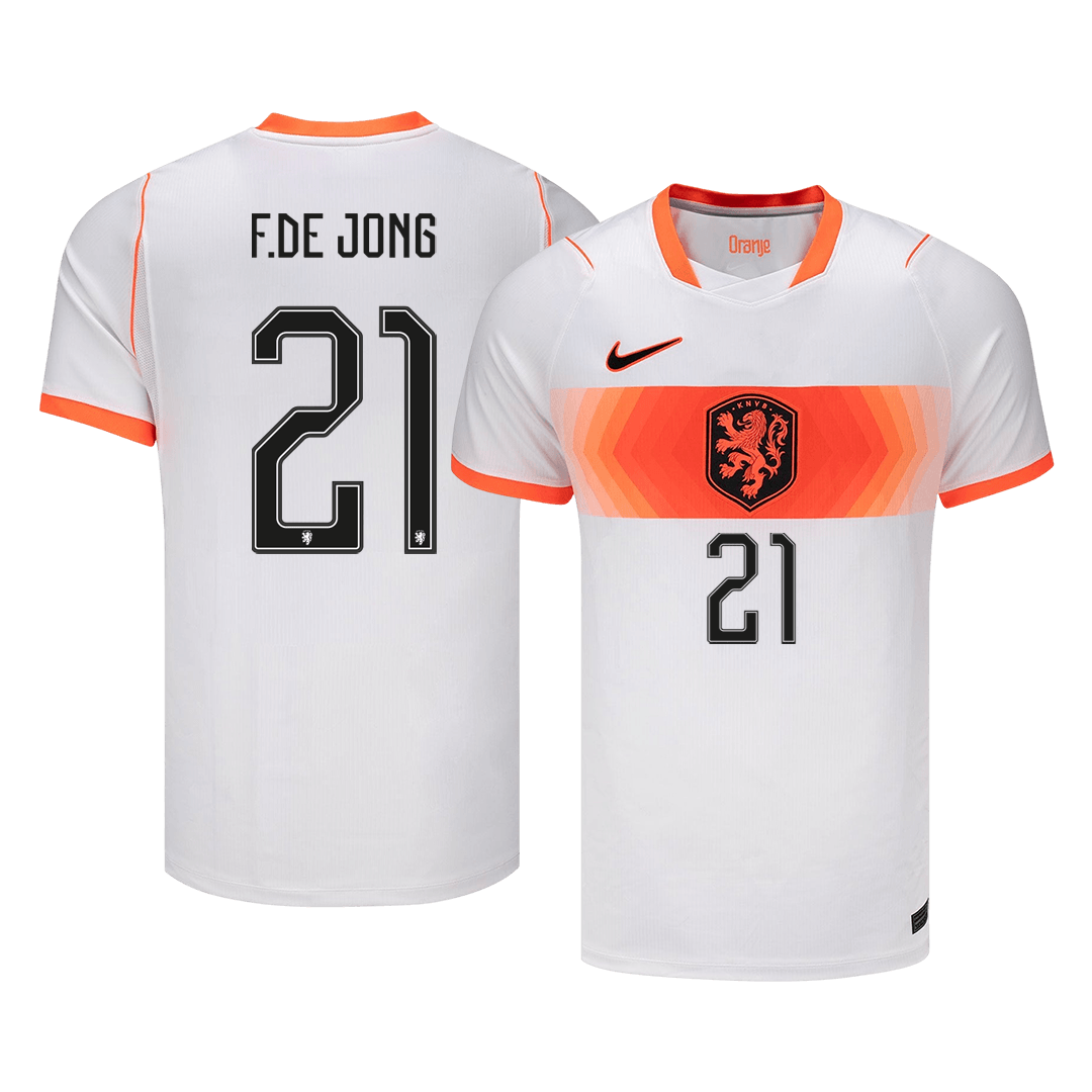 Nederland Bortedrakt VM 2026 – F.DE JONG #21