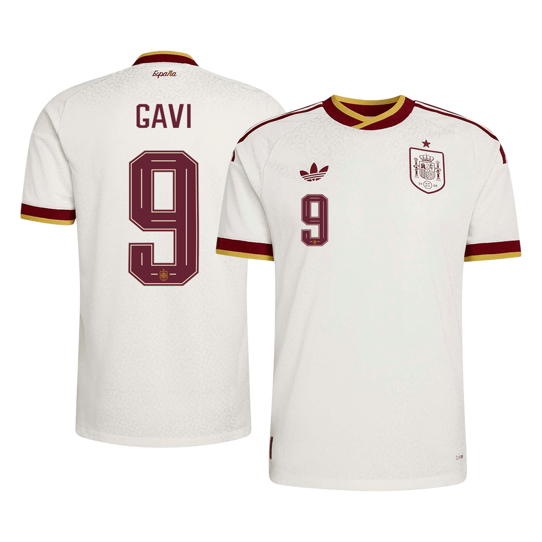 Spania Bortedrakt VM 2026 – GAVI #9 (Spillerversjon)