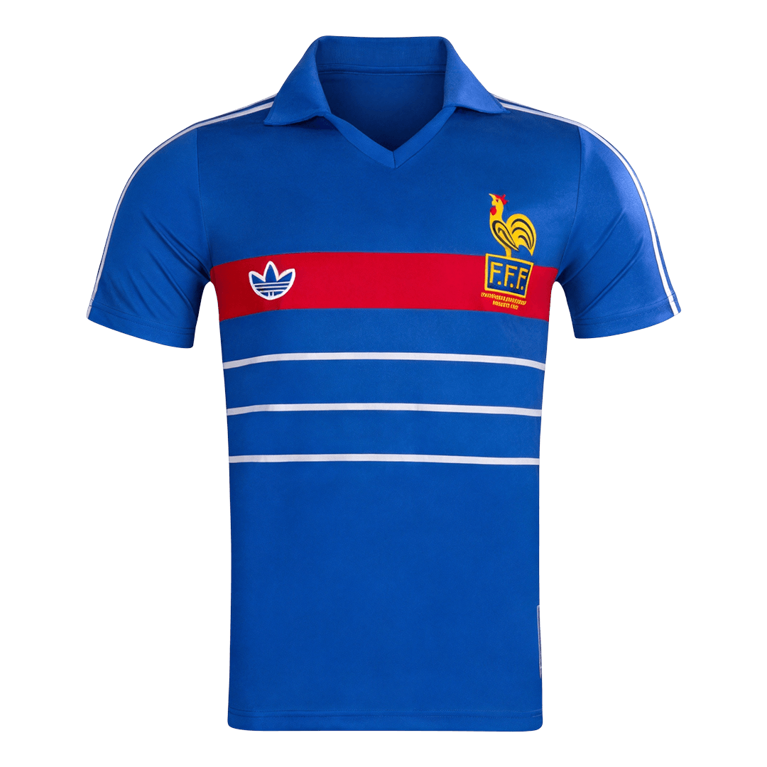 Anbefalt: Frankrike Retro Hjemmedrakt 1984
