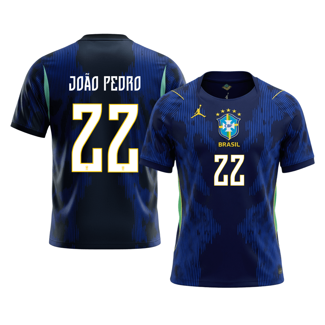 Brasil Bortedrakt VM 2026 – JOÃO PEDRO #22