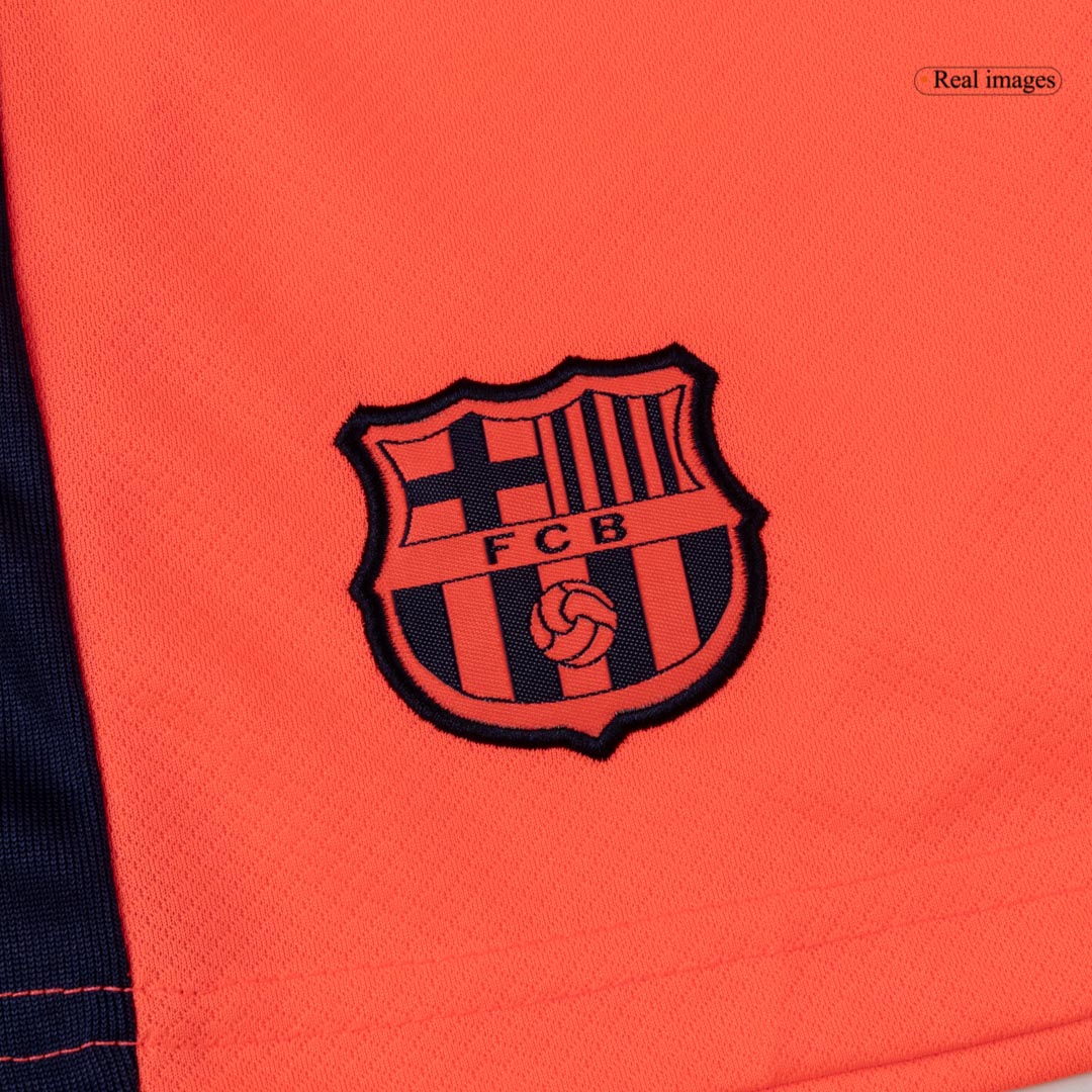 Barcelona Tredjedraktsett Barn 3-deler 2025/26 – bilde 3