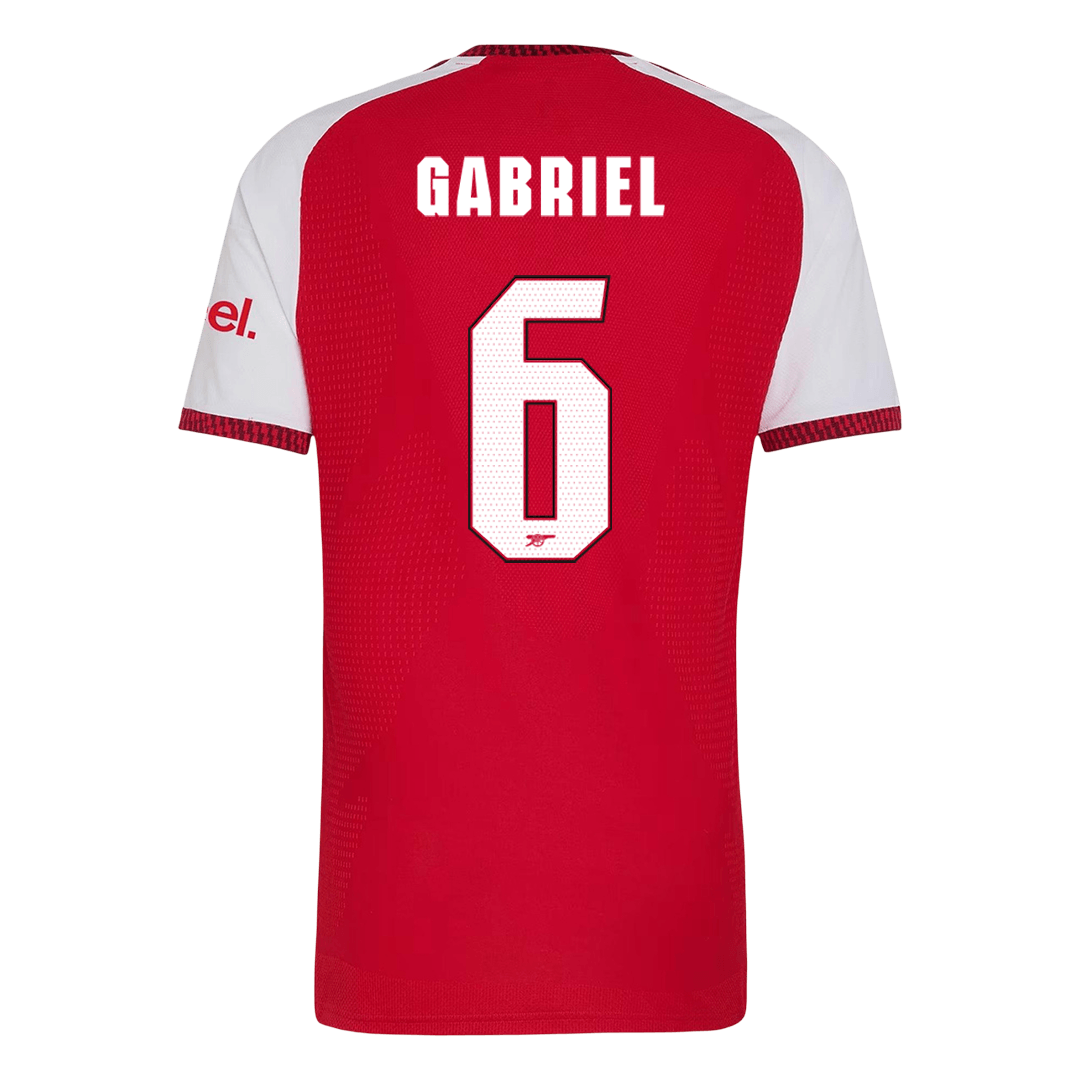 Arsenal Hjemmedrakt 2026/27 – GABRIEL #6 – UCL (Spillerversjon)