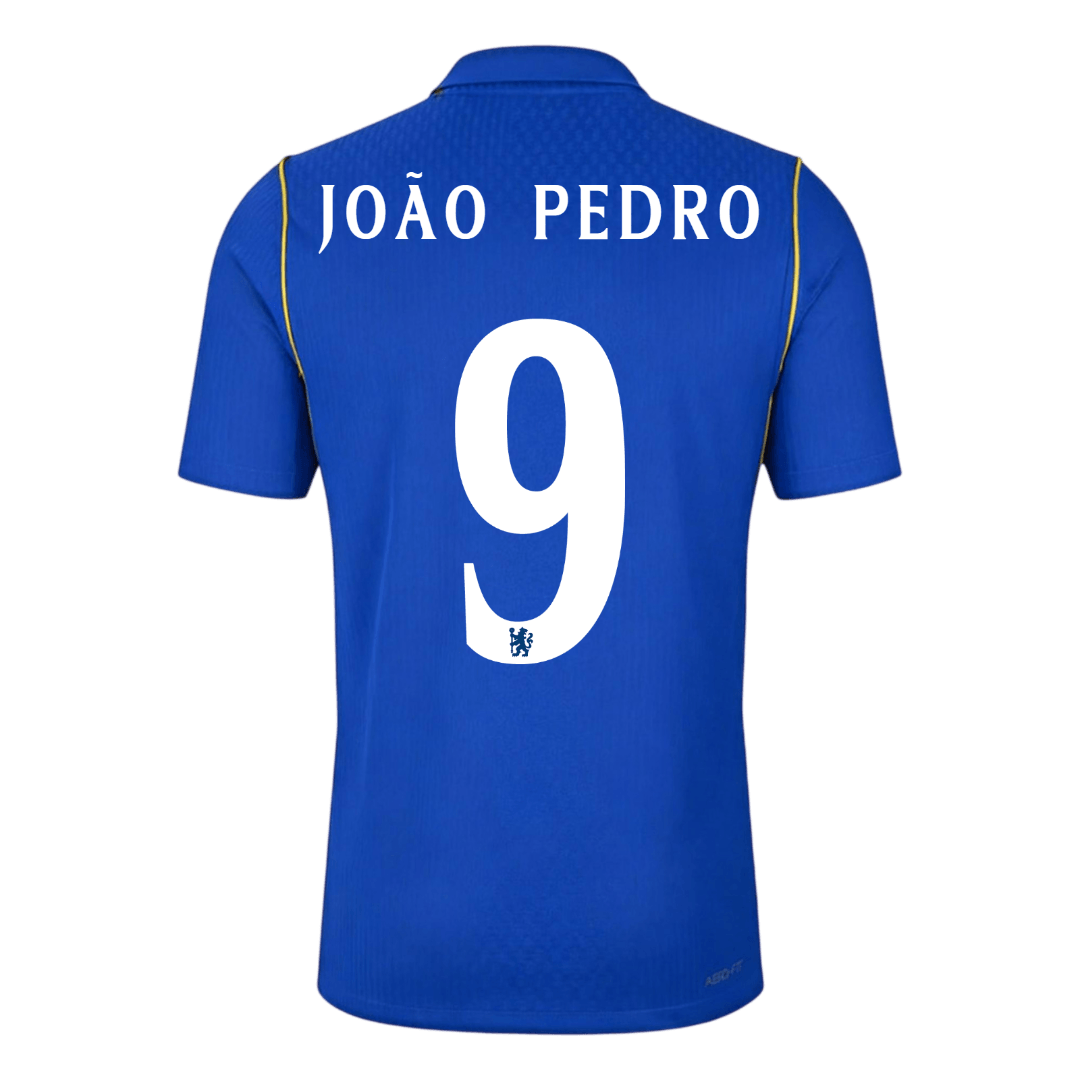 Chelsea Hjemmedrakt 2026/27 – JOÃO PEDRO #9 – UCL (Spillerversjon)