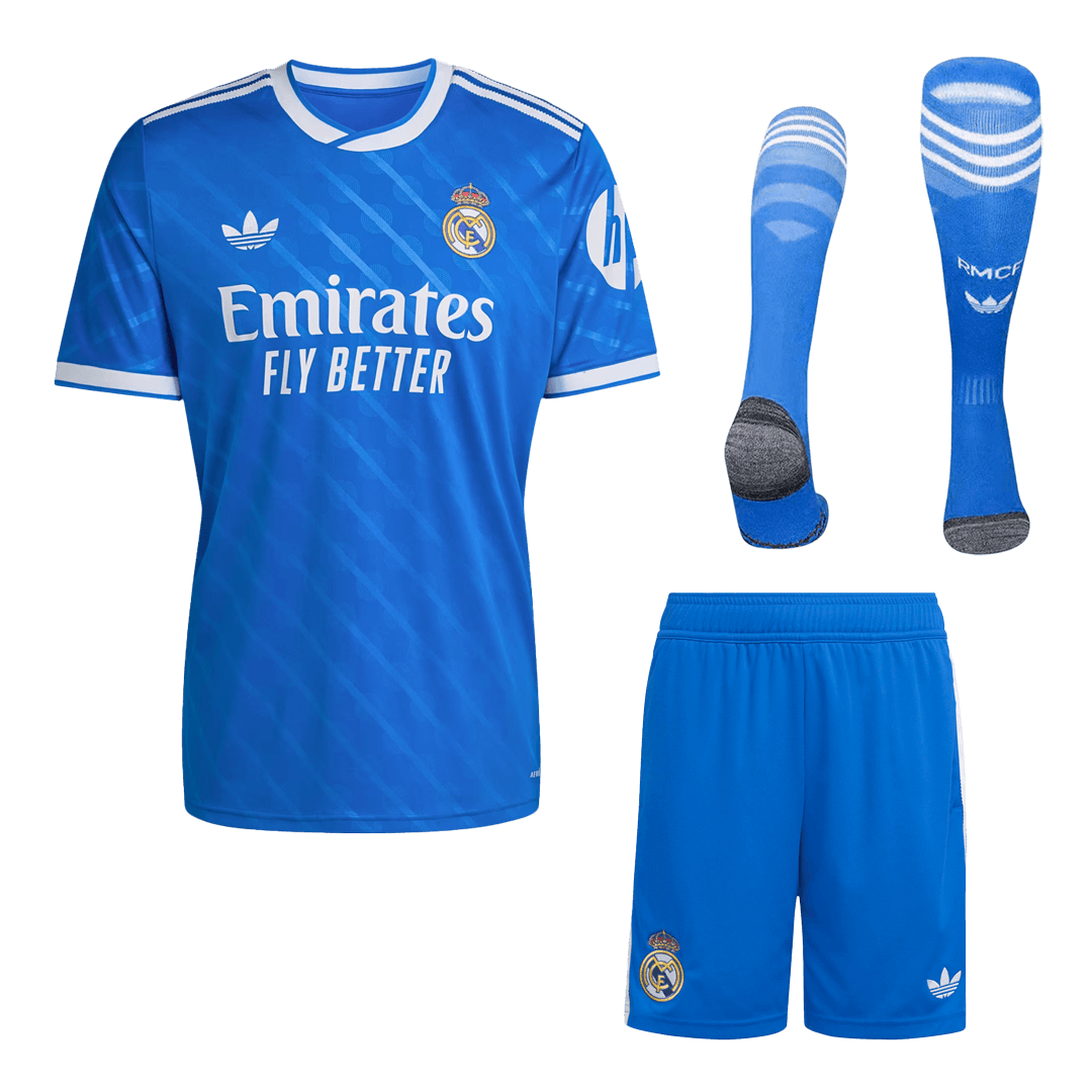 Anbefalt: Real Madrid Tredjedraktsett 3-deler 2025/26