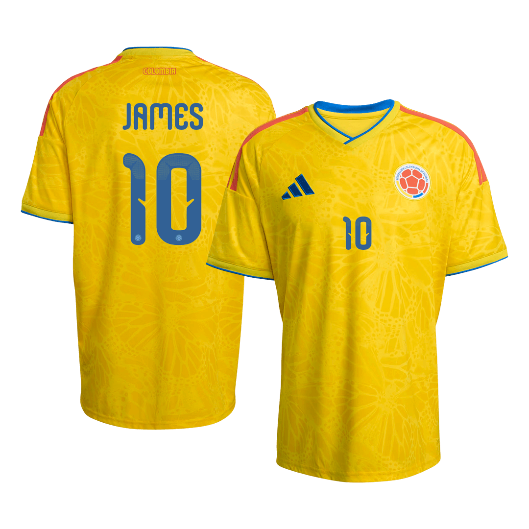Anbefalt: Colombia Hjemmedrakt VM 2026 – JAMES #10