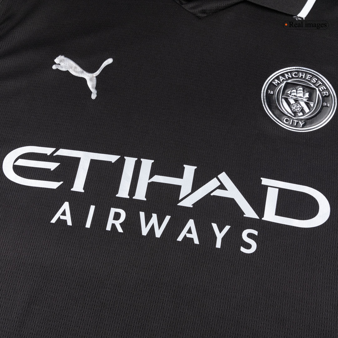 Manchester City Langermet Bortedrakt 2025/26 – bilde 4