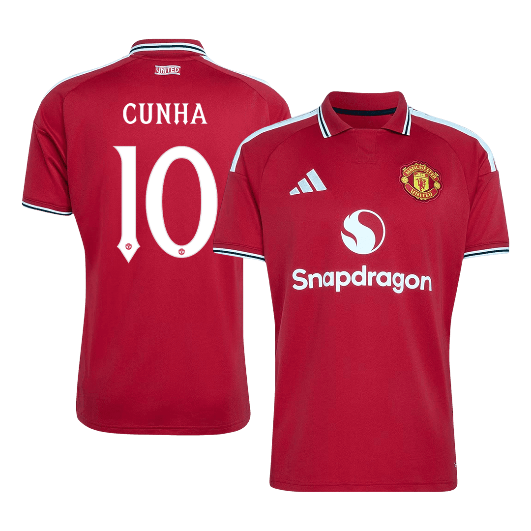Manchester United Hjemmedrakt 2026/27 – CUNHA #10 – UCL