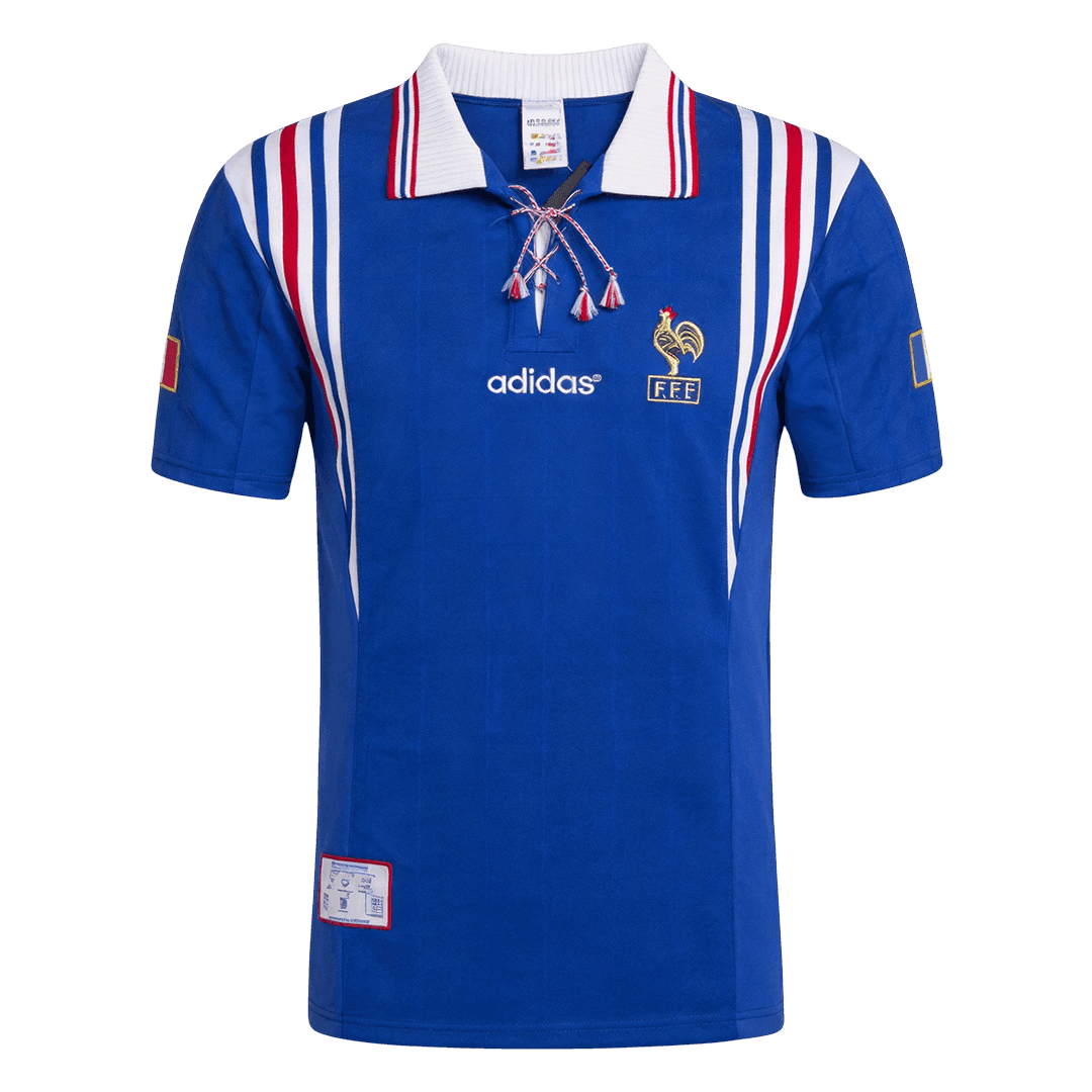 Anbefalt: Frankrike Retro Hjemmedrakt 1996