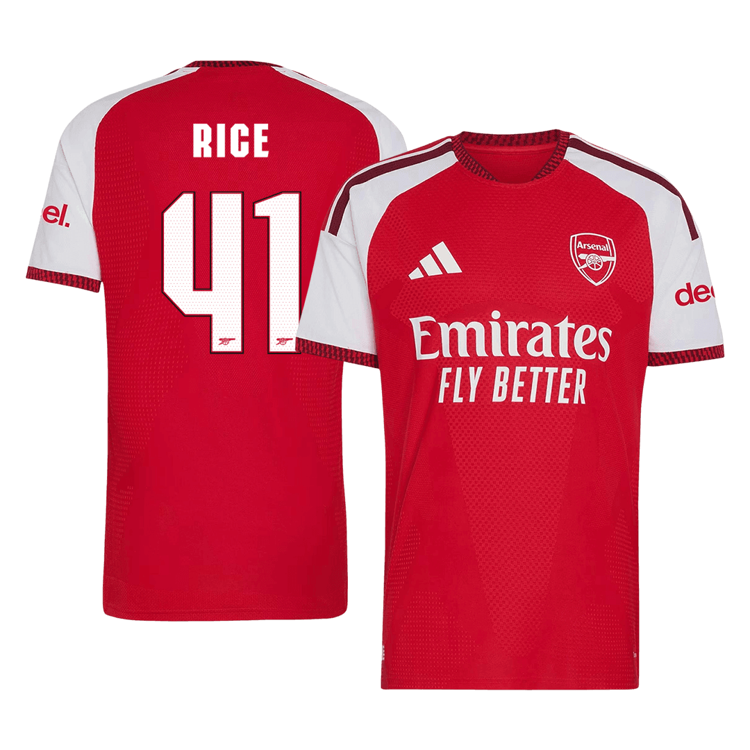 Arsenal Hjemmedrakt 2026/27 – RICE #41 – UCL (Spillerversjon)