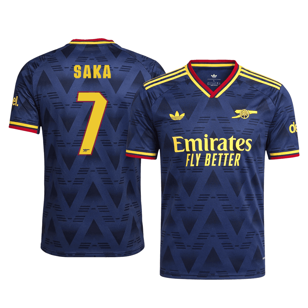 Arsenal Bortedrakt 2026/27 – SAKA #7 – UCL (Spillerversjon)