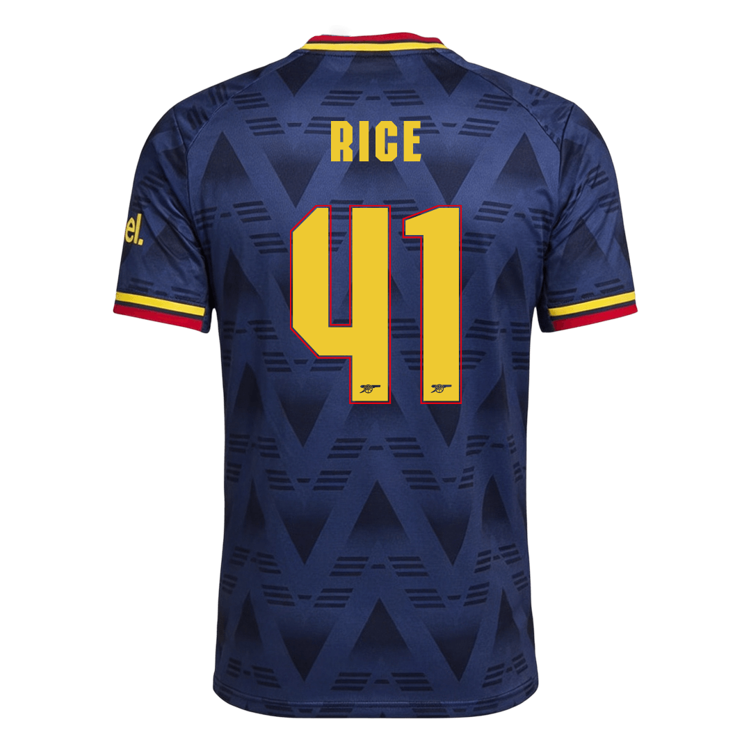 Arsenal Bortedrakt 2026/27 – RICE #41 – UCL (Spillerversjon)