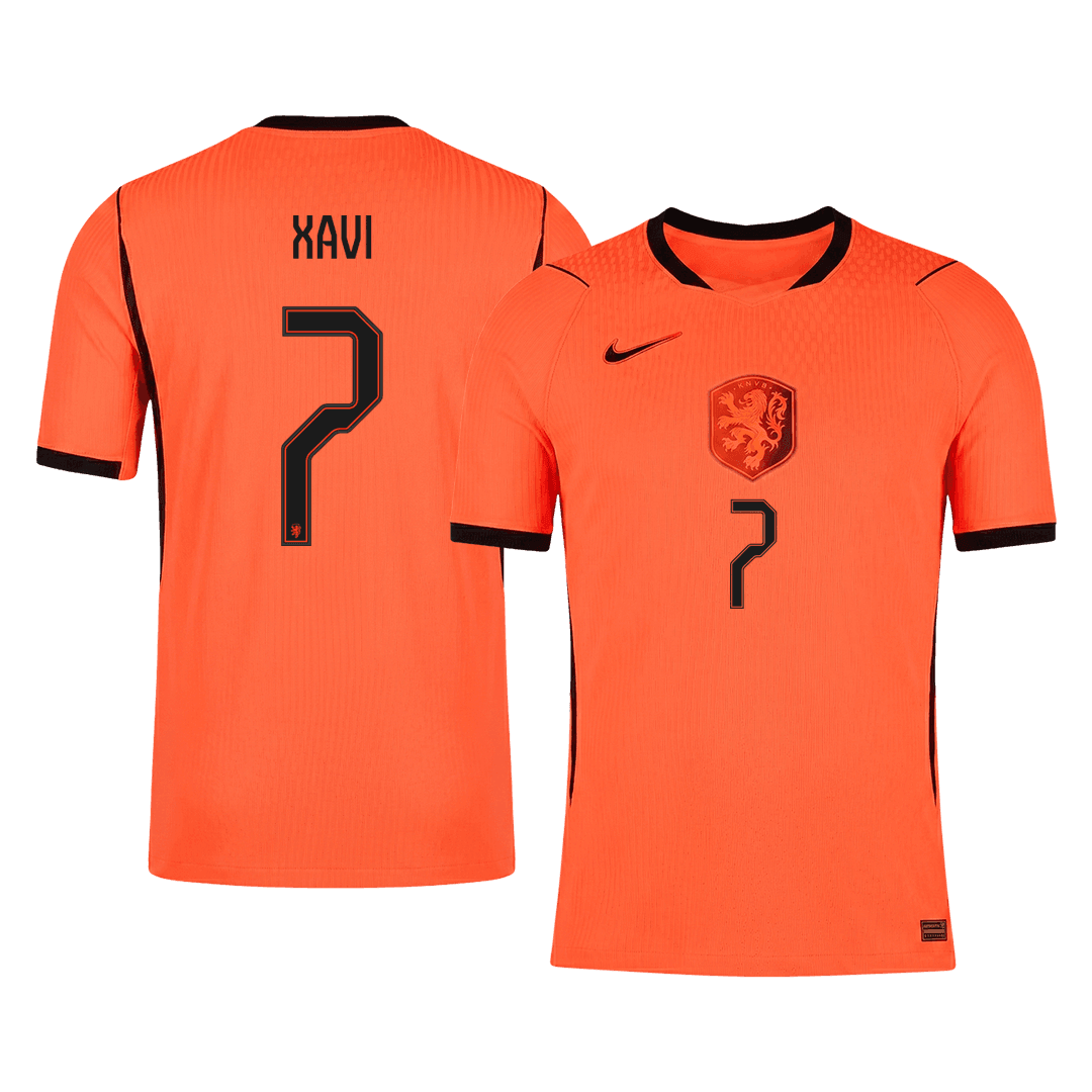 Anbefalt: Nederland Hjemmedrakt VM 2026 – XAVI #7 (Spillerversjon)