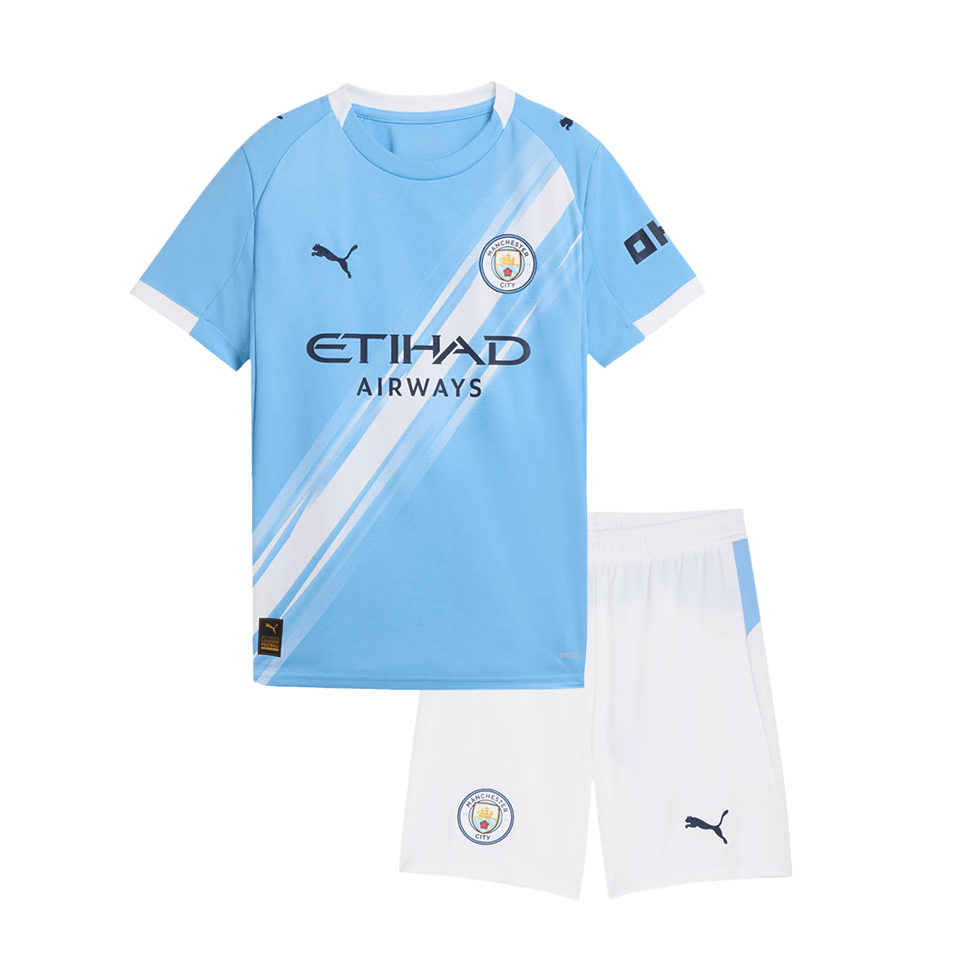 Anbefalt: Manchester City Hjemmedraktsett Barn 2025/26