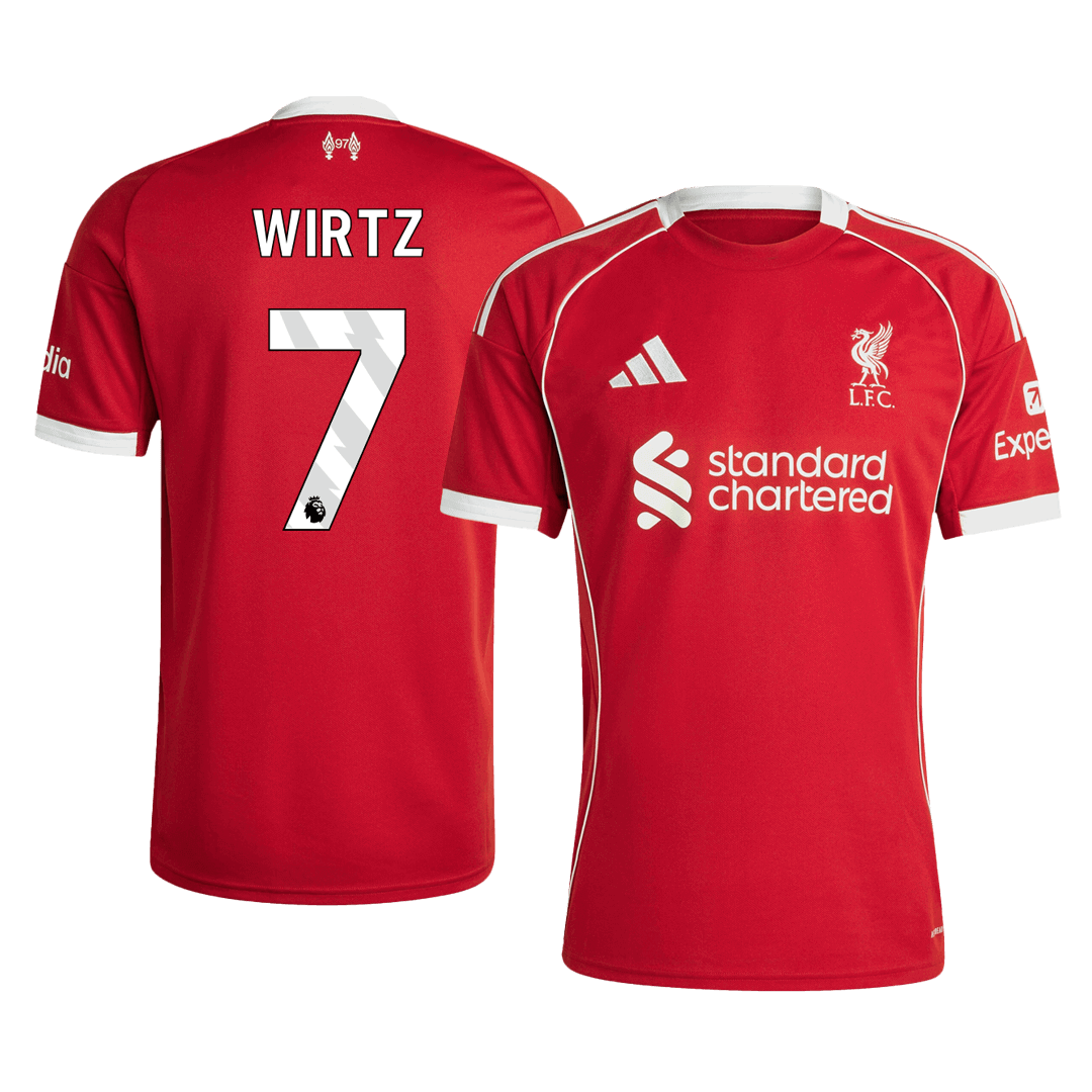 Liverpool Hjemmedrakt 2025/26 – WIRTZ #7