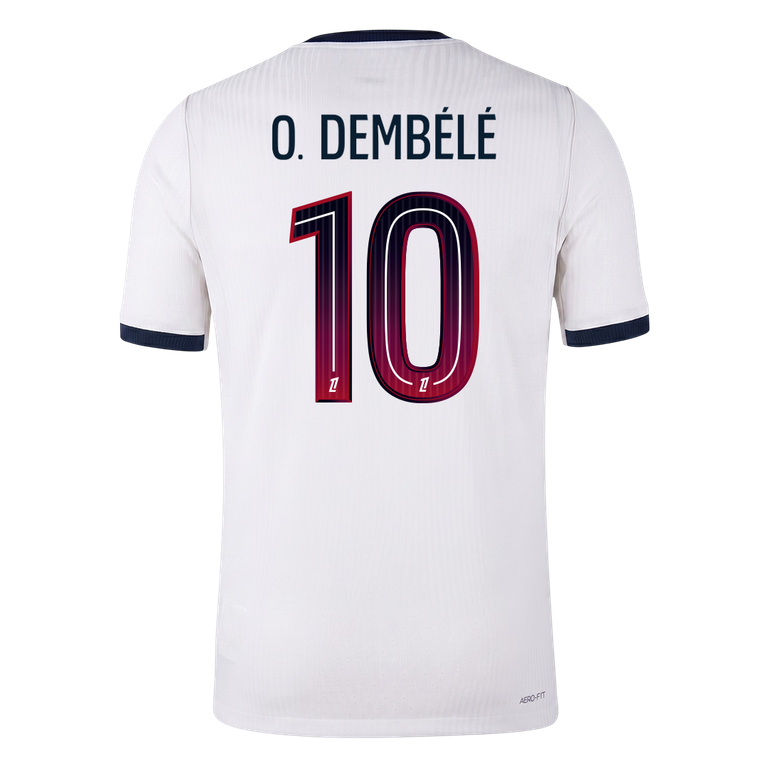 PSG Bortedrakt 2026/27 – O. DEMBÉLÉ #10 (Spillerversjon)