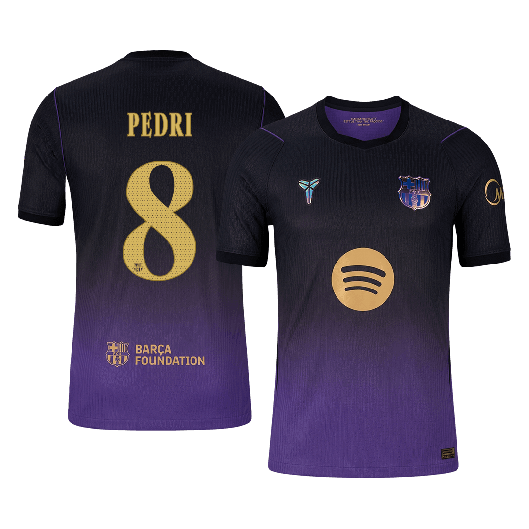 Barcelona Bortedrakt 2026/27 – PEDRI #8 – UCL (Spillerversjon)