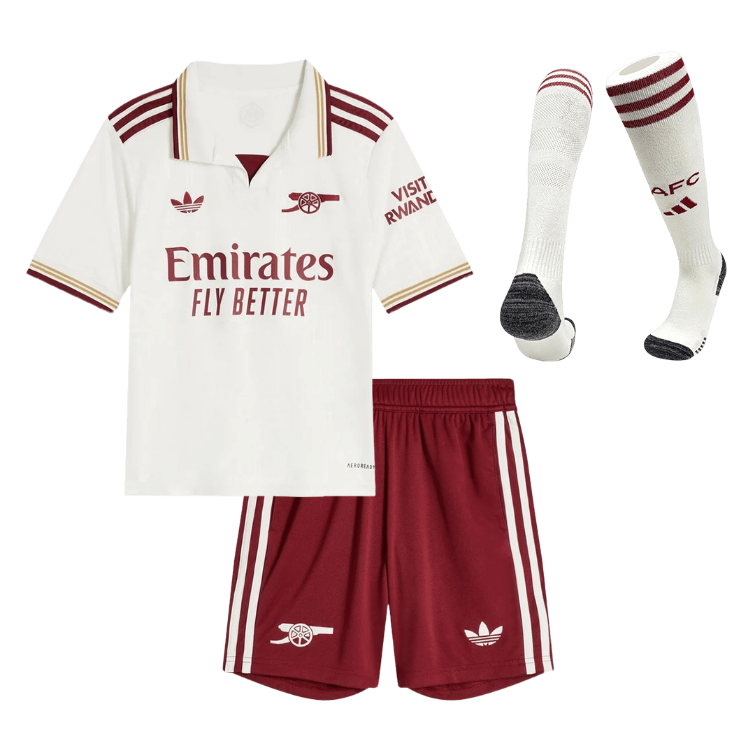 Arsenal Tredjedraktsett Barn 3-deler 2025/26
